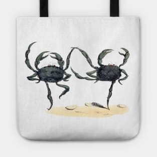 Crabs dancing ballet Tote