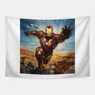 Iron Man's Flight of Passion Tapestry