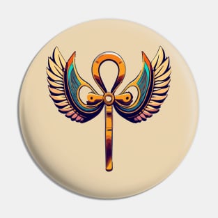 Ankh-ward Antics Pin