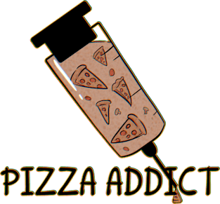 pizza addict Magnet