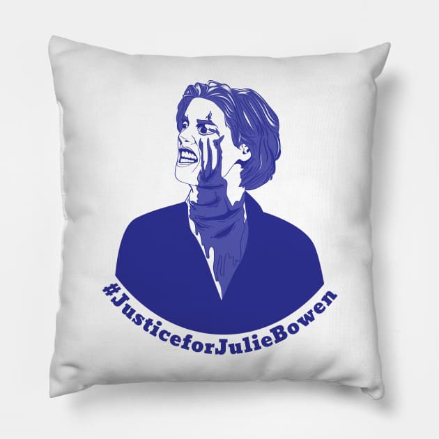 Justice for Julie! Pillow by How Did This Get Made?