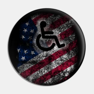 Disability Awareness America Pin