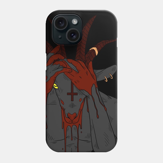 Goat-man from Manchester Phone Case by stSergius