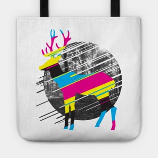 CMYK Deer Tote