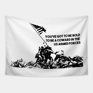 Raising Flag on Iwo Jima US Armed Forces Tapestry