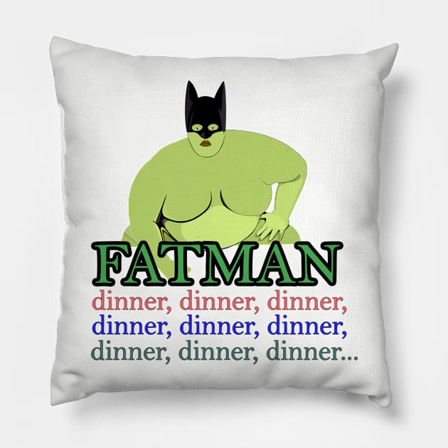 Fatman Pillow by momomoma
