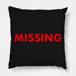 Missing Pillow