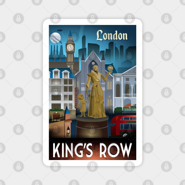 King's Row Magnet by zellsbells