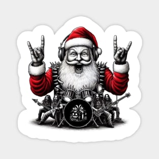 Death metal santa Magnet