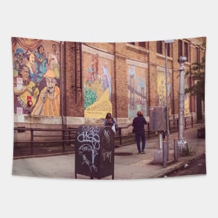 Herkimer Street Art Graffiti Brooklyn New York City Tapestry