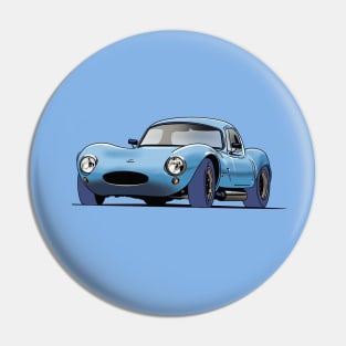 Ginetta G4 Vintage Sports Car in Blue Pin