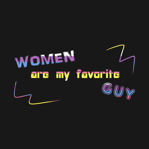 Women Are My Favorite Guy DJ Crazytimes Bigender Flag by nhitori