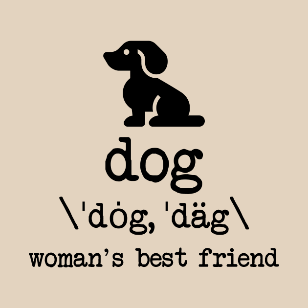 Dog woman's best friend by rojakdesigns