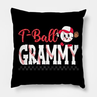 Tee Ball Grammy Leopard  Tball Grammy Mother's Day Pillow