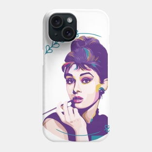 Audrey Hepburn Phone Case