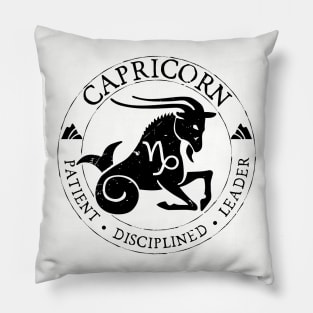 Capricorn Zodiac Birthday Star Sign Zodiac Gift Pillow