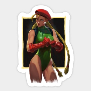 Cammy street fighter alpha/ zero 3 Sticker by watolo