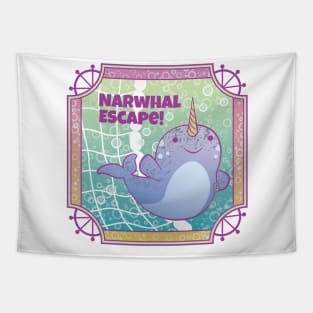 Narwhal Escape Tapestry