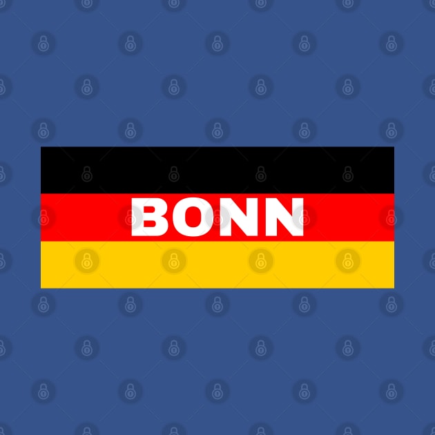 Bonn City in German Flag by aybe7elf