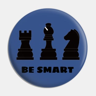 be smart chess Pin