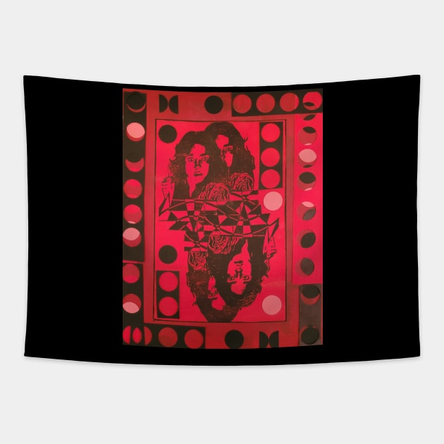 Bauhaus Suzy Tapestry by Twitch of the Steph Nerve