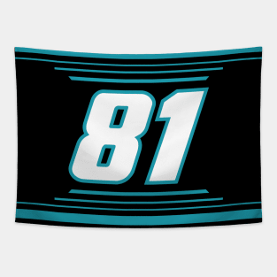 Chandler Smith #81 2024 NASCAR Design Tapestry