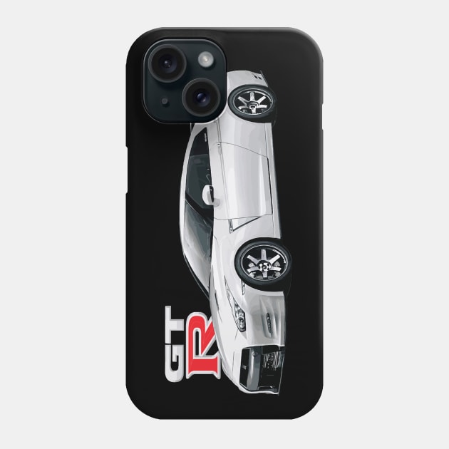 r35 gtr jdm tuned stance Phone Case by cowtown_cowboy