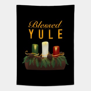 Blessed yule Tapestry