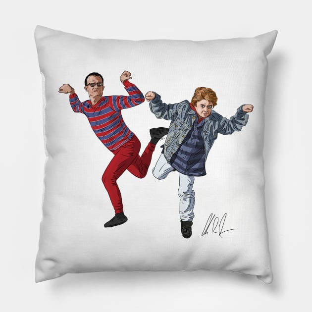 Artie & Pete Pillow by 51Deesigns