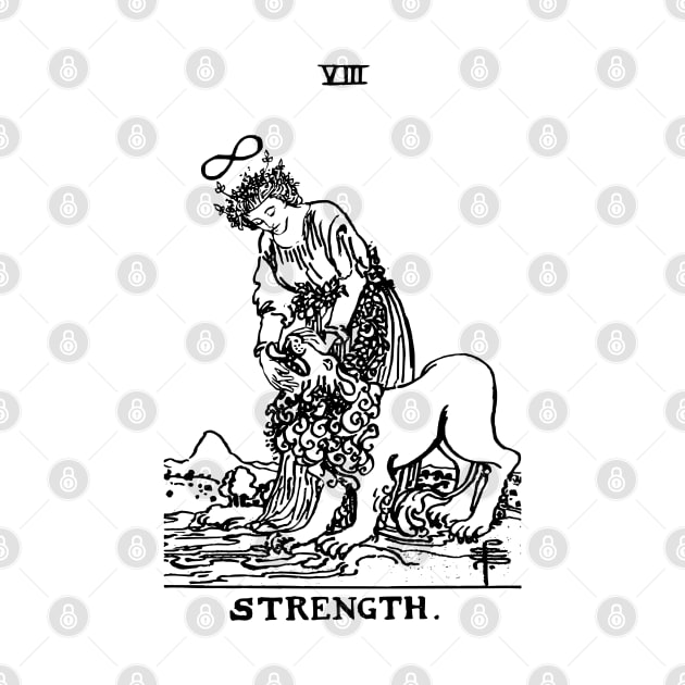 Tarot Card - Strength by isstgeschichte