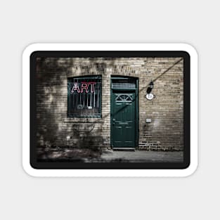 Little Tiny Street No 11 Color Version Magnet