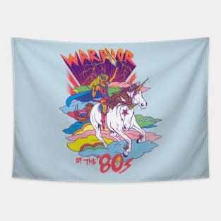 Warrior of the '80s Tapestry