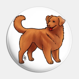 Dog - Nova Scotia Duck Tolling Retriever - Red Pin