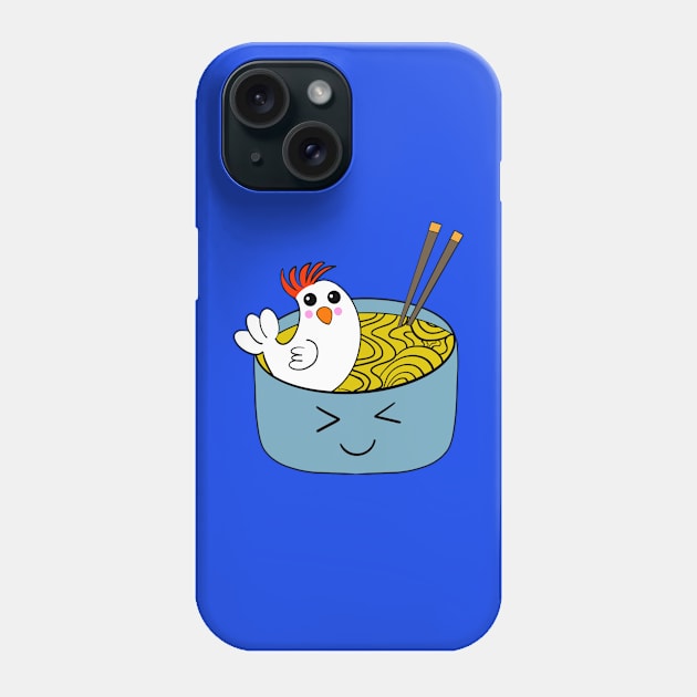 Chicken Noodle Soup Phone Case by DaysMoon