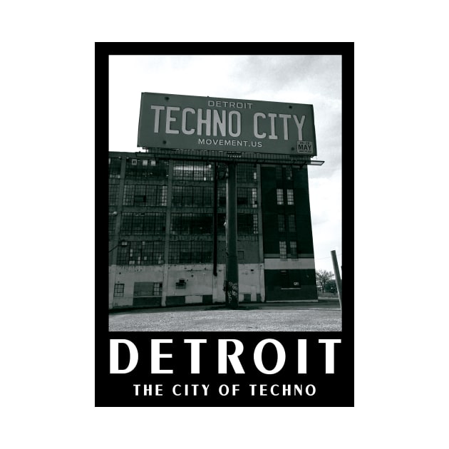 Detroit - The City of Techno by Ferrazi