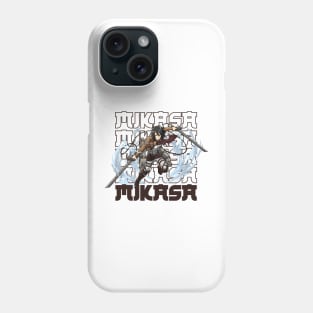 Mikasa Ackerman Phone Case