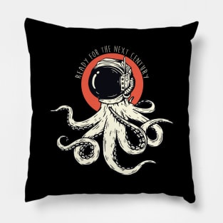 OCTOPUS READY FOR THE NEXT CENTURY CORONAVIRUS COVID-19  T-SHIRT DESIGN Pillow