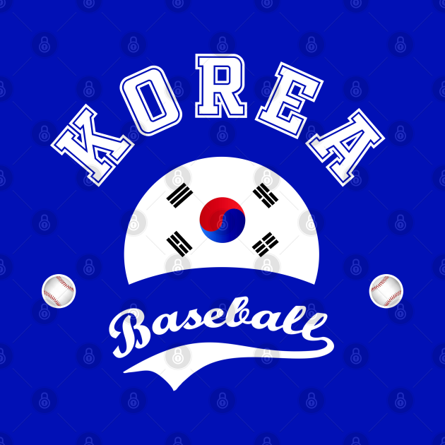 Korea Baseball Team South Korea Baseball Pillow TeePublic