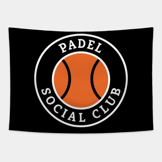 Padel Social Club Tapestry by whyitsme