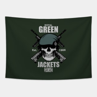 Royal Green Jackets Tapestry