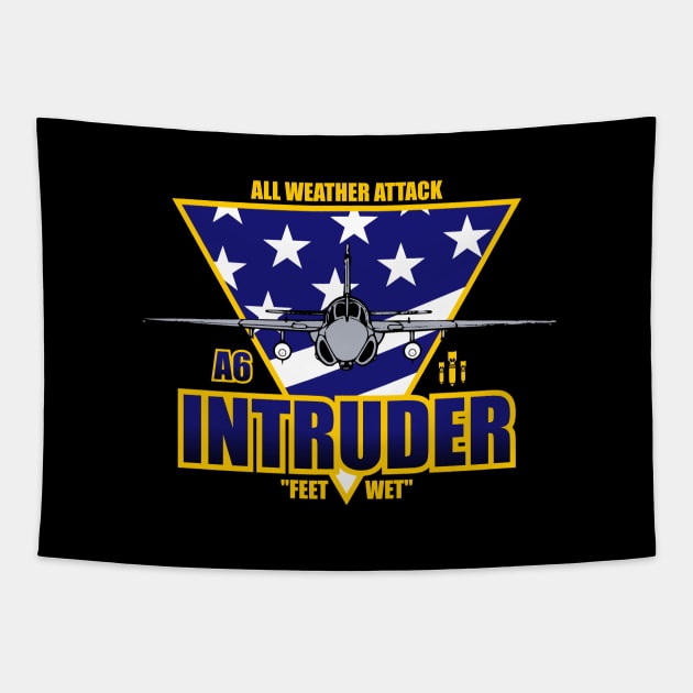 A-6 Intruder Tapestry by TCP