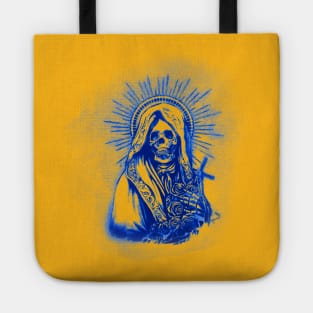 Santa Muerte Pen Sketch Tote