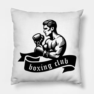 boxing club Pillow