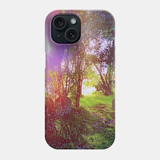 Retro Vintage Tumblr Landscape - Into The Woods Phone Case