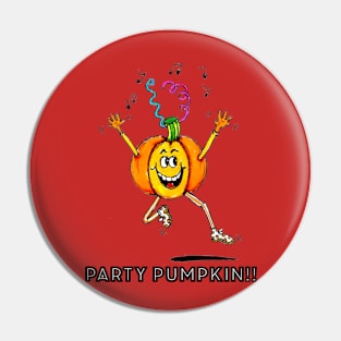 Party Pumpkin - Halloween Pin