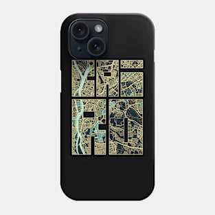 Cairo, Egypt City Map Typography - Summer Phone Case