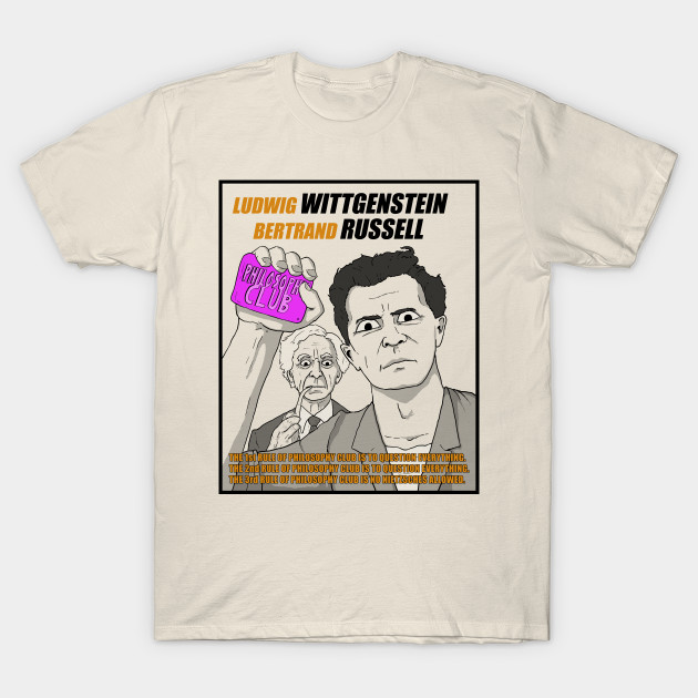 NEW BLACK RINGER TSHIRT Ludwig Wittgenstein
