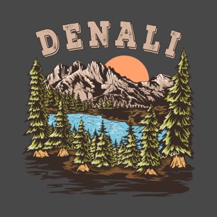 denali national park mountains T-Shirt