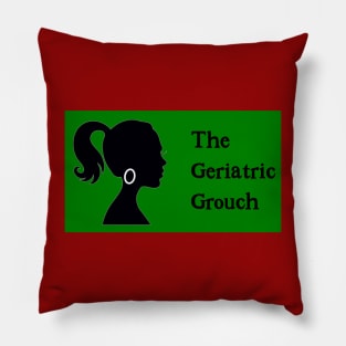 The Geriatric Grouch Pillow