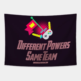 Different Powers Same Team Tapestry